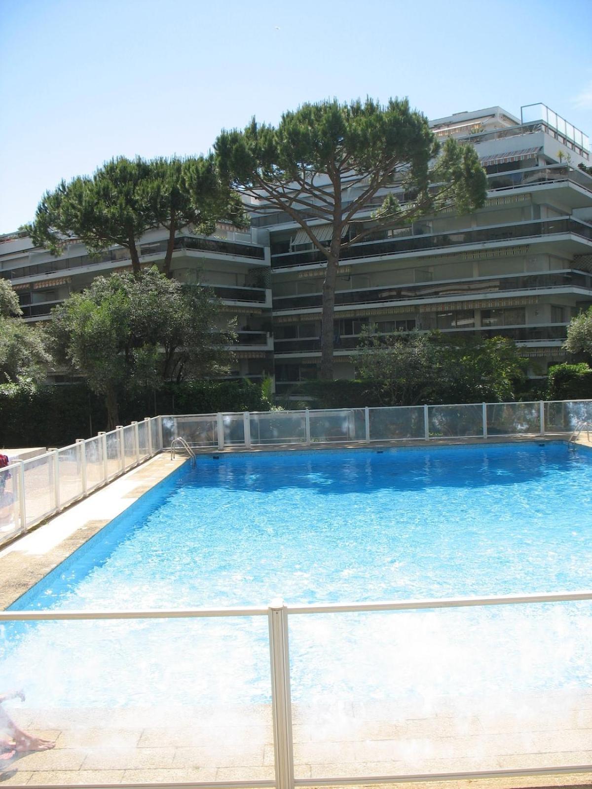 Joli Studio 4Pers Piscine Tout Confort Juan-les-Pins Exterior foto