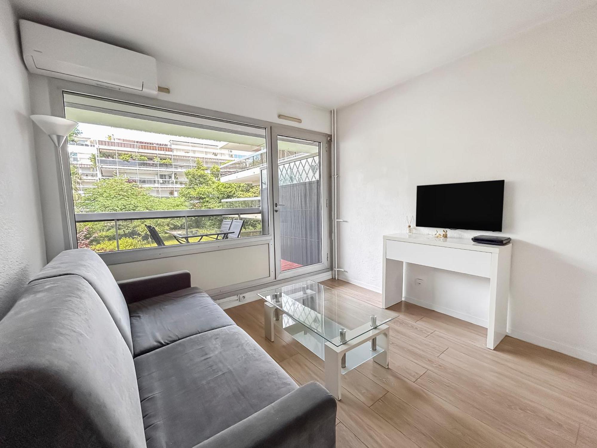 Joli Studio 4Pers Piscine Tout Confort Juan-les-Pins Exterior foto